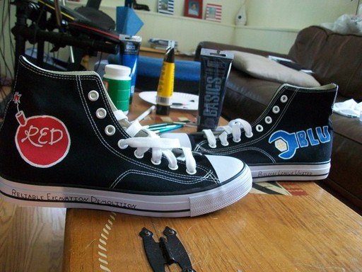 Кастомные Team Fortress 2 Converse